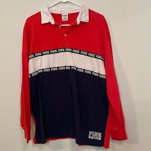 Brand: VS PINK | Size: L | Color: red/white/blue